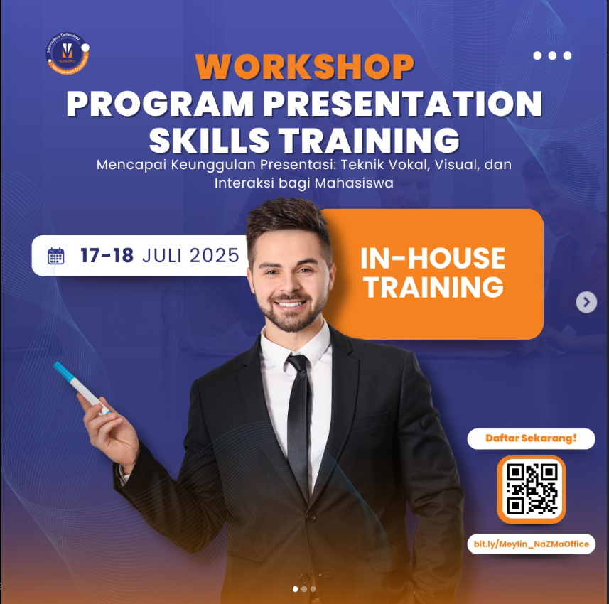Workshop Program Presentation Skills Training